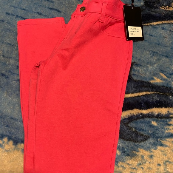 Fuchsia leggings - Picture 2 of 4